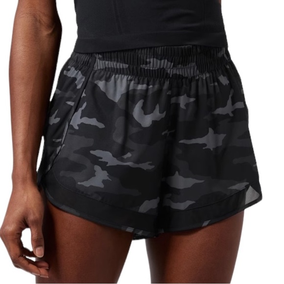 Athleta Pants - Athleta Mesh Racer Run Mid Rise Shorts